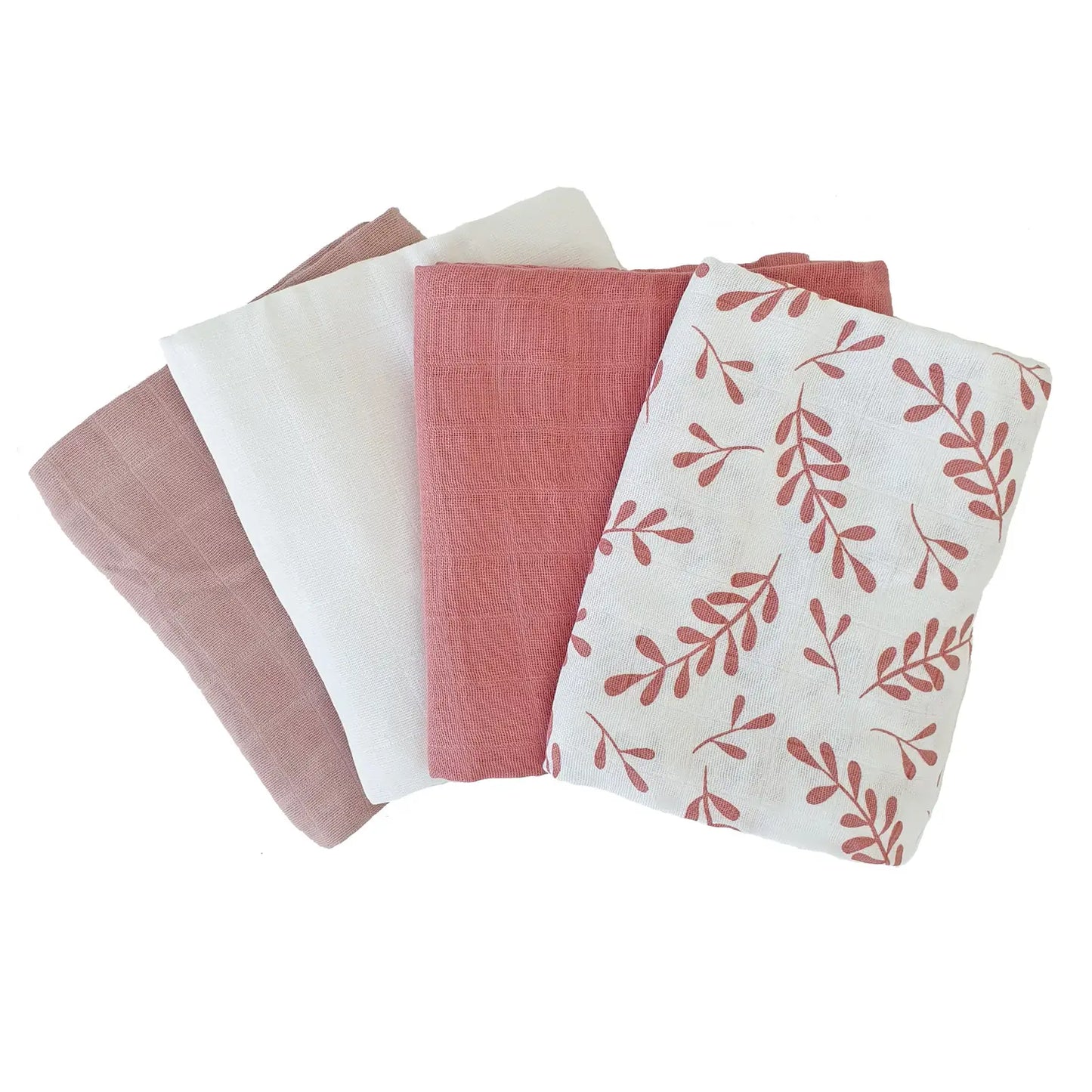 Organic Muslin 4-pack (3 colour options)