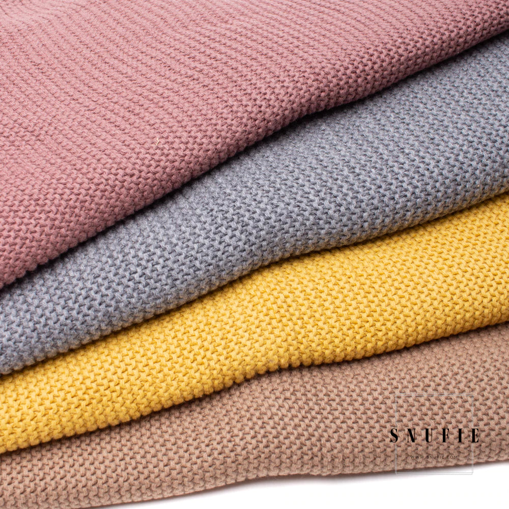 Knitted Baby Blanket (4 colour options)
